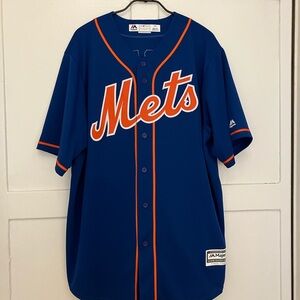 Mets Blue Baseball Jersey